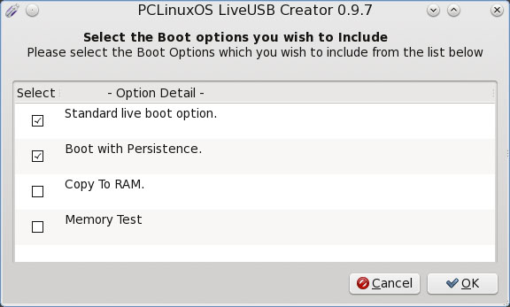 pclinuxos live usb creator download