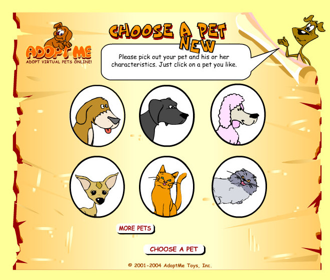 Where to adopt a virtual pet for free online