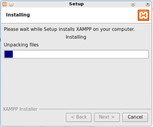 xampp install