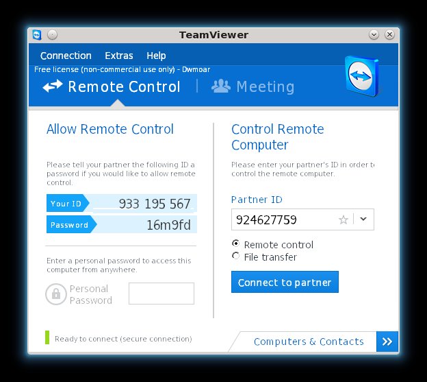 Teamviewer не показывает id и пароль