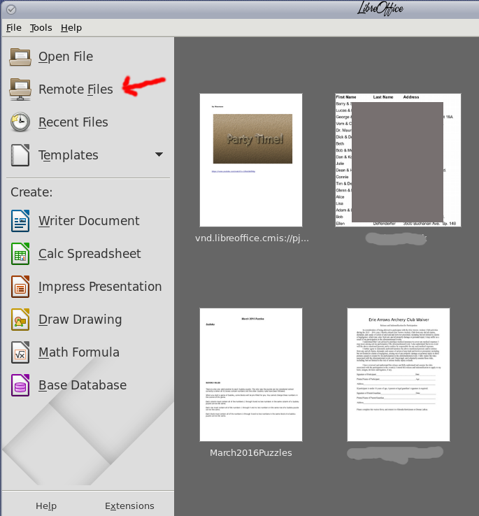 organon dockable window malfunctions on libreoffice for mac