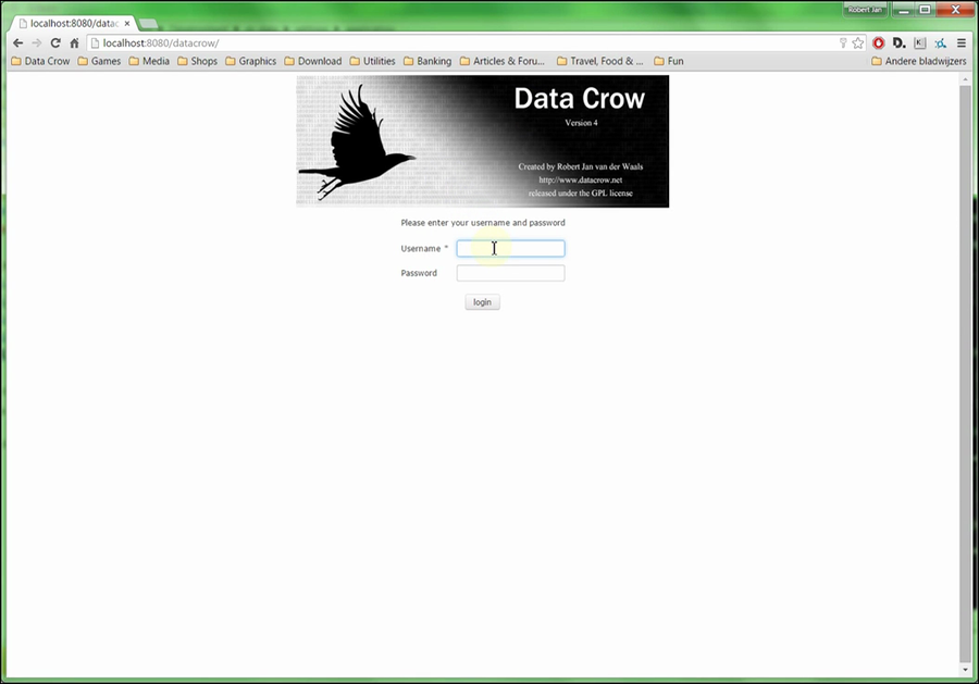 datacrow client from different computer