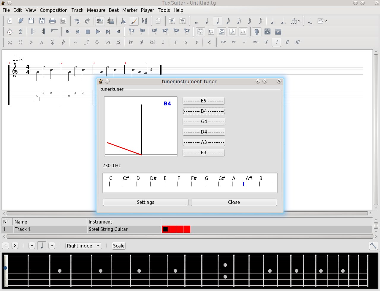 tux guitar for android