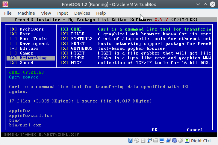 dosbox vs virtualbox