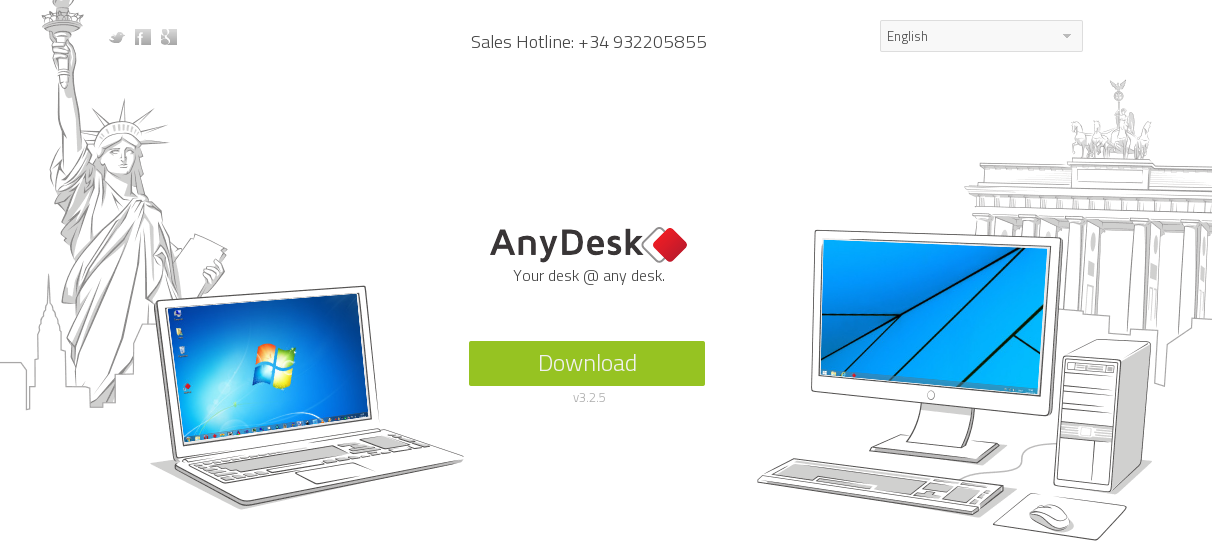 anydesk download deb