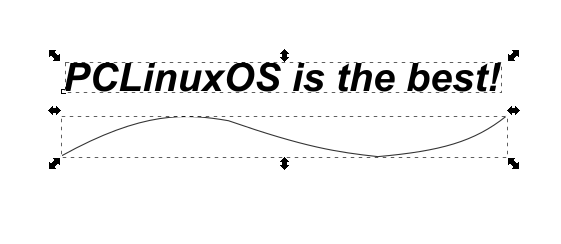 coreldraw text curve