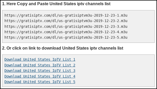 best usa iptv channels m3u link