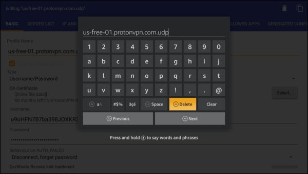 How to use Proton VPN on an  Fire TV or Fire TV Stick