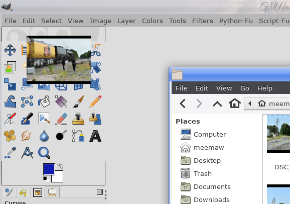 GIMP Toolbox  Creating a Single Column Layout for Toolbox