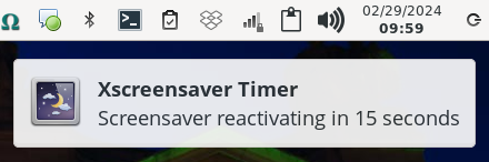 Timer reactivation time