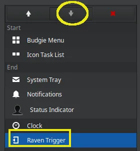 Budgie Desktop Settings Raven