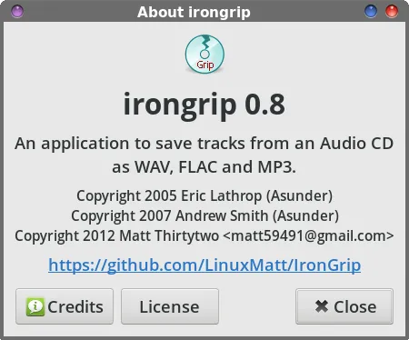 IronGrip About