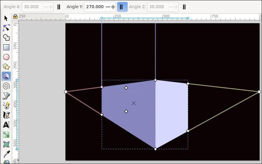 Inkscape Bend Text around a Corner