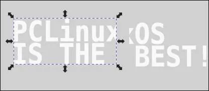 Inkscape Bend Text around a Corner
