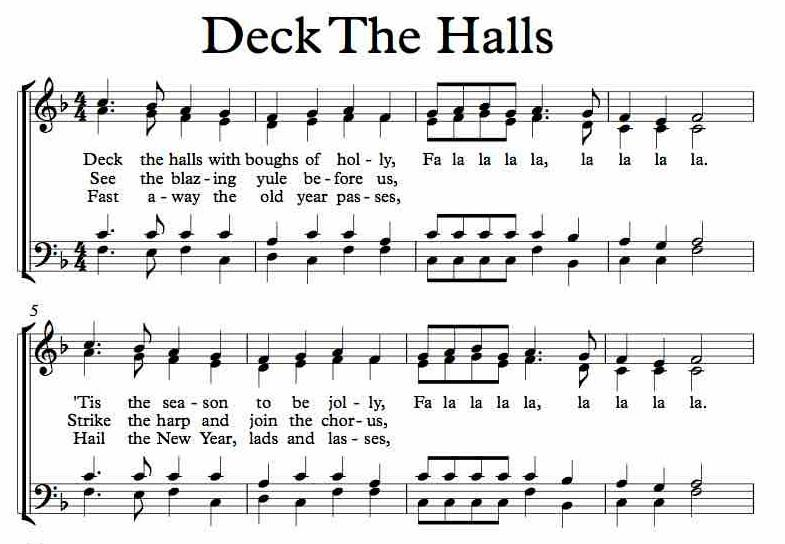 Deck the Halls song