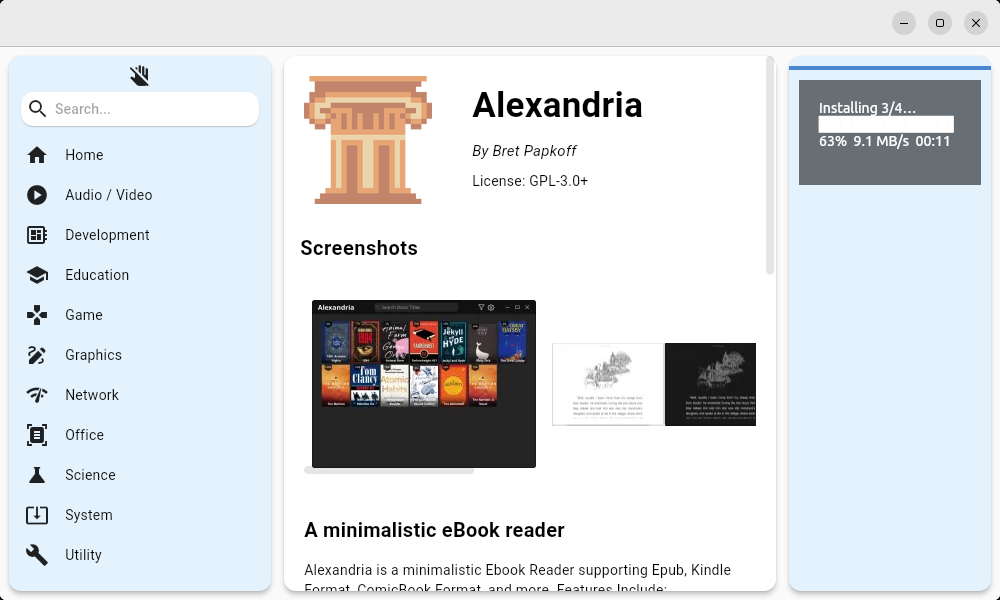 EasyFlatpakManager
