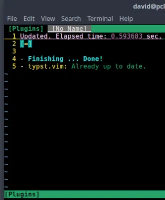 Typst VIM Plugin