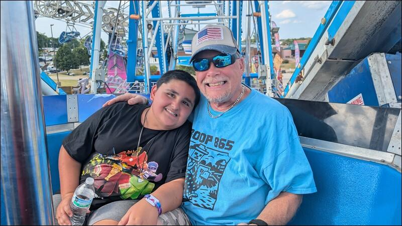 Ryan & Dad at the 2025 Missouri State Fair