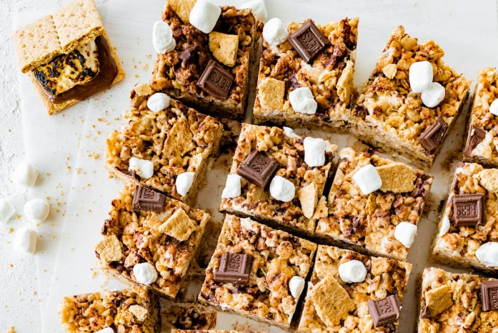 Rice Krispie S'mores