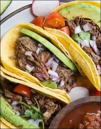 Instant Pot Shredded Beef Tacos