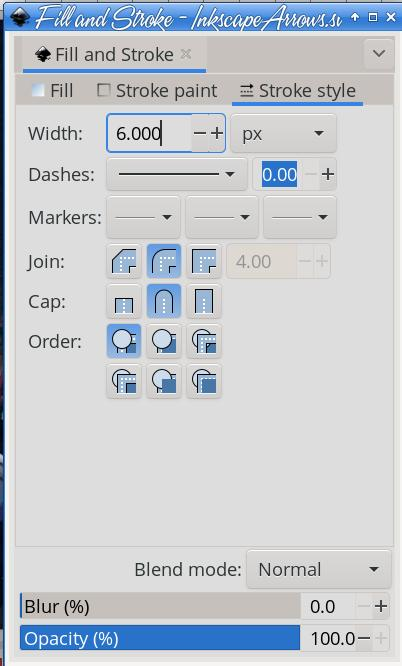Inkscape Arrows