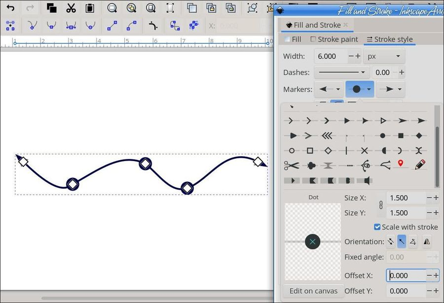 Inkscape Arrows