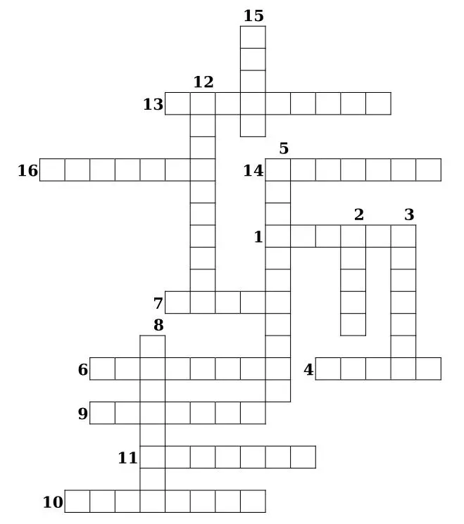 Crossword