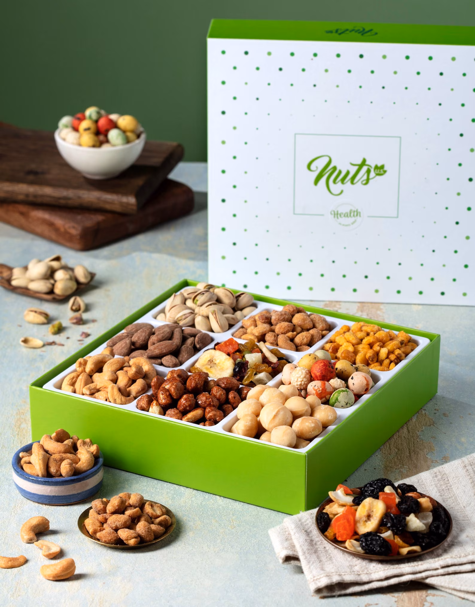 Gourmet Nut Gift Basket