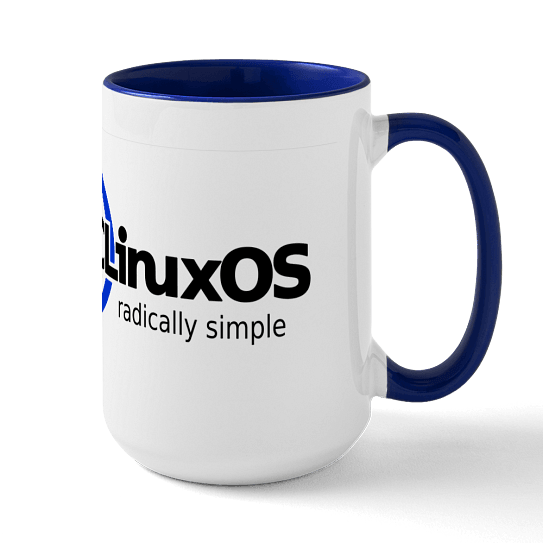 PCLinuxOS 15 oz. Ceramic Large Mug