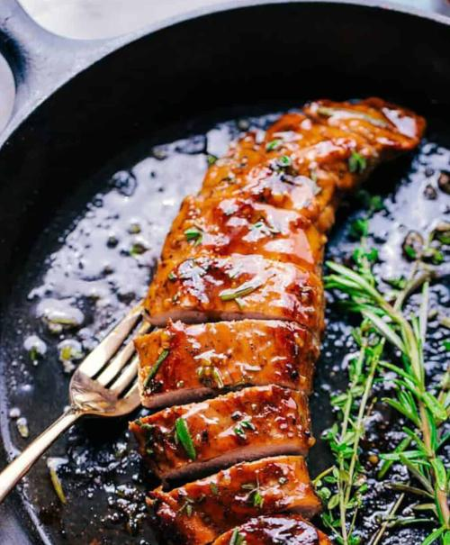 Instant Pot Honey Garlic Pork Tenderloin