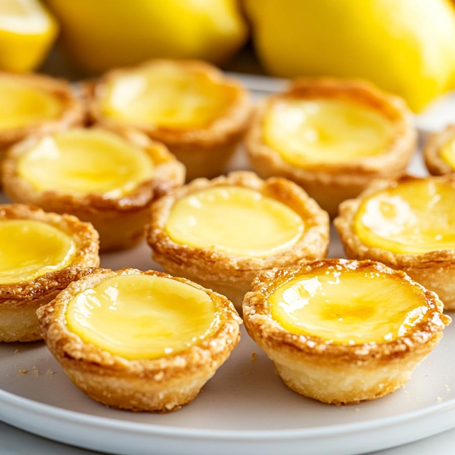 Baby Lemon Impossible Pies
